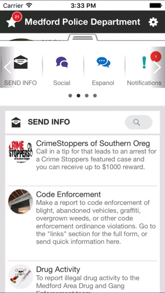 Tangkapan layar Medford Police Department