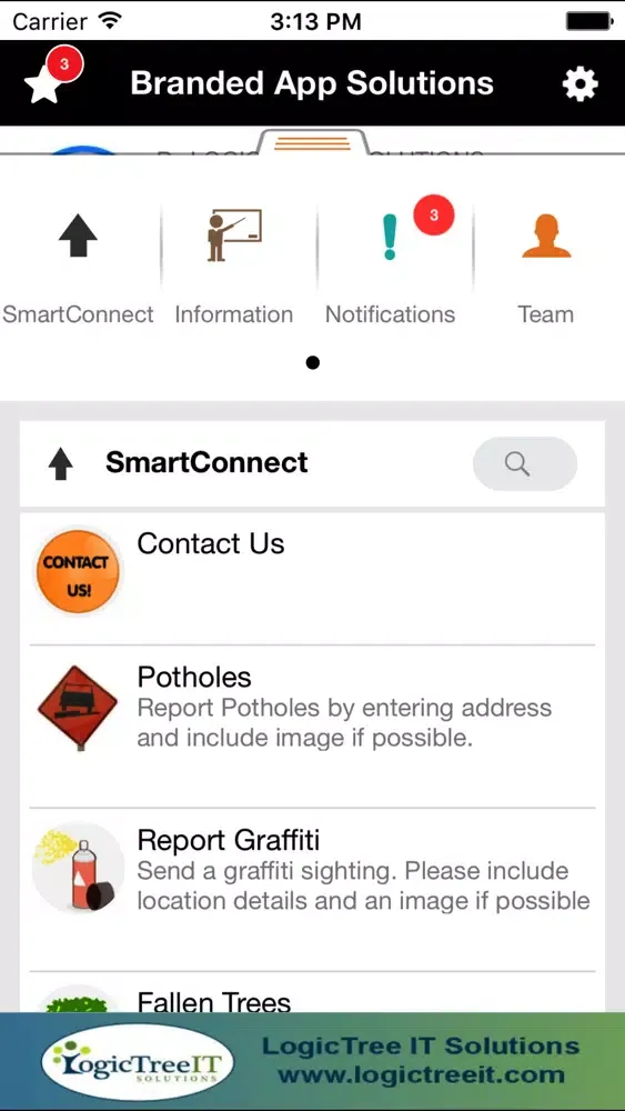 Branded App Solutions Screenshots