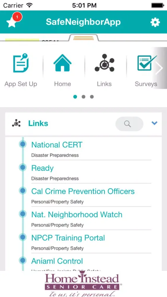 Captures d'écran de Safe Neighbor