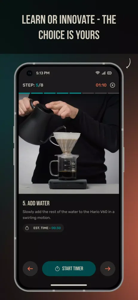 The App Barista應用截圖