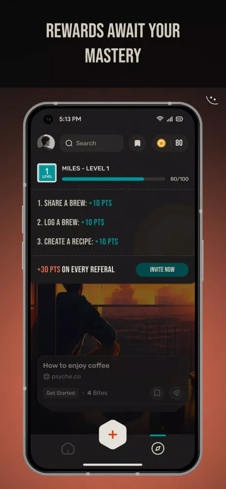 The App Barista應用截圖