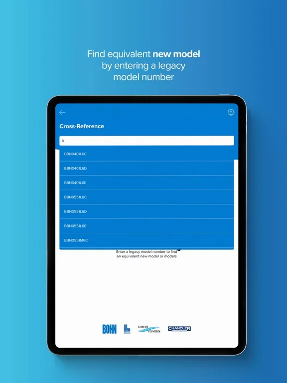 Capturas de tela do Refrigeration Toolkit iPad 