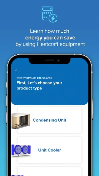 Capturas de tela do Refrigeration Toolkit