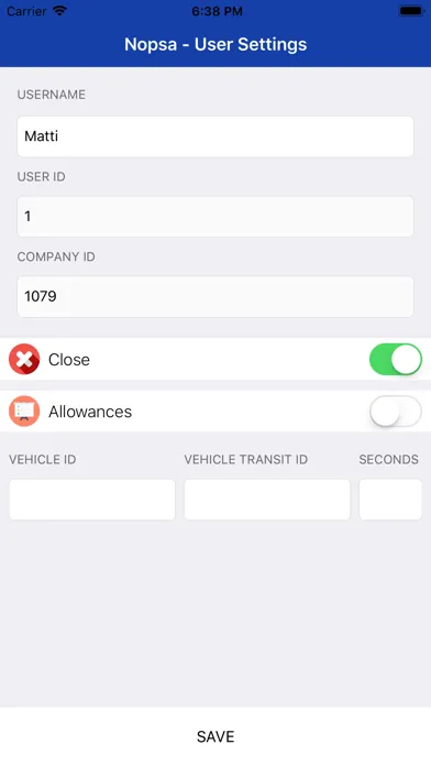 Nopsa Time Tracking System স্ক্রিনশট