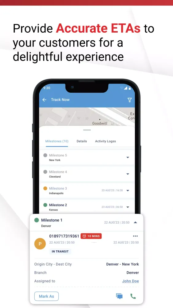 Скриншоты Route Optimization & Tracking
