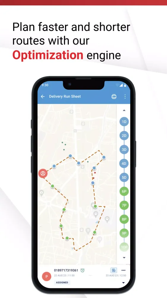 Скриншоты Route Optimization & Tracking