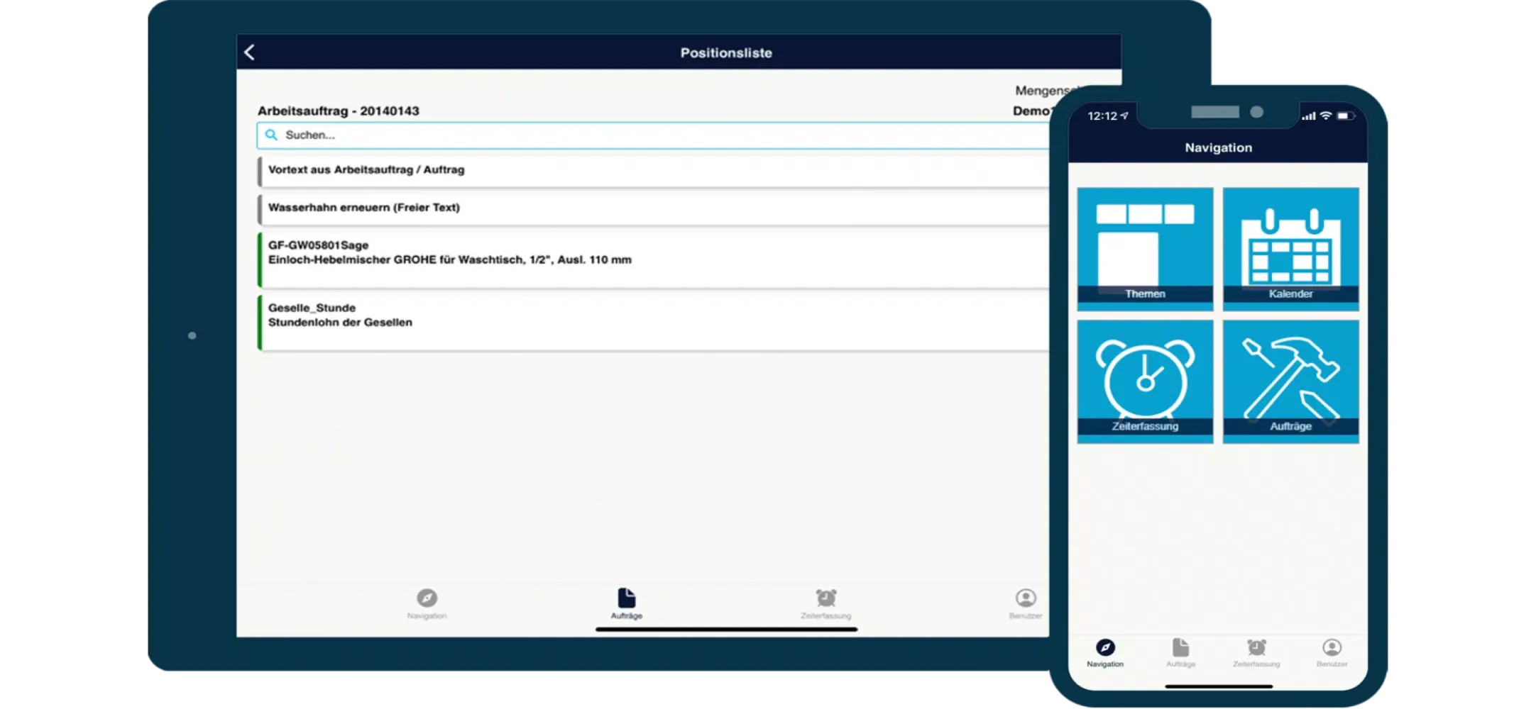 Sage 50 Handwerk Cloud Paket Screenshots