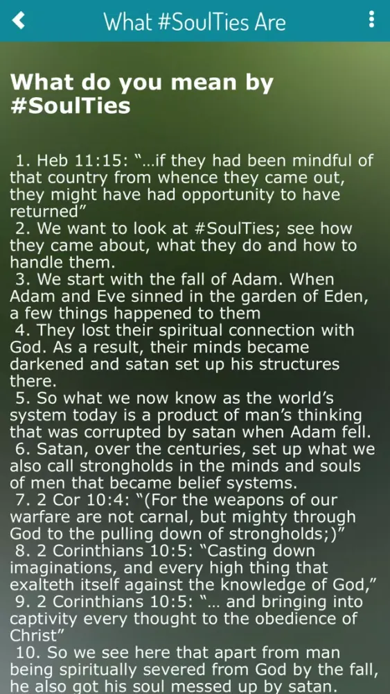 #SoulTies سکرین شاٹس