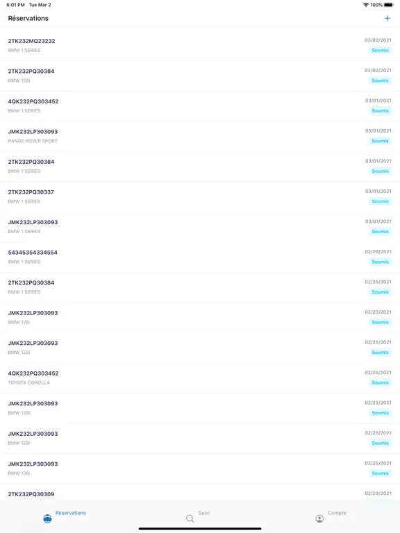Abouzeid Shipping iPad  Screenshots