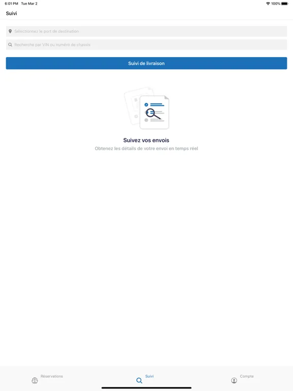 Abouzeid Shipping iPad  Screenshots