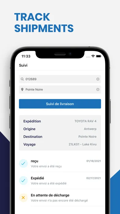 Abouzeid Shipping Screenshots