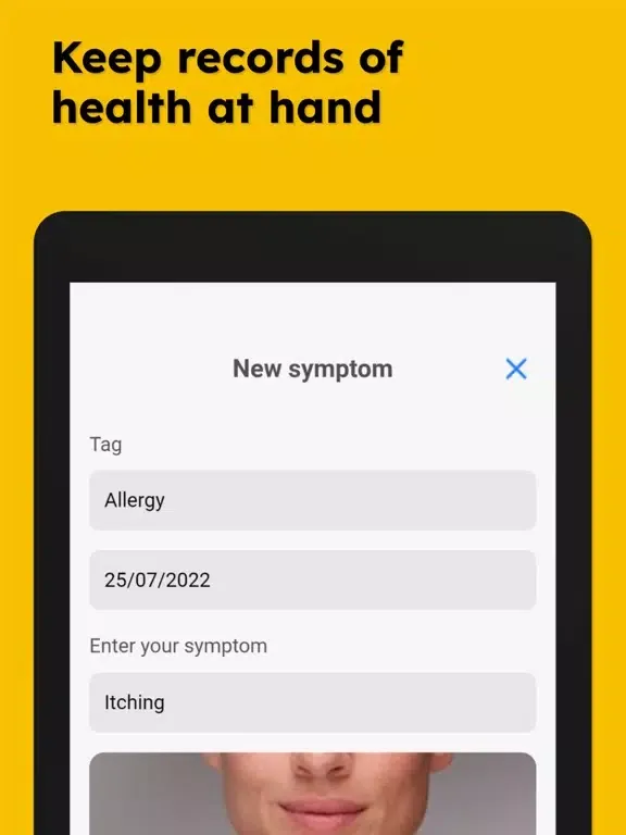 Zrzuty ekranu Logist · Nextgen health logger iPad 