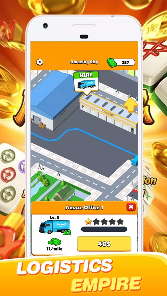 Logistics tycoon Game应用截图