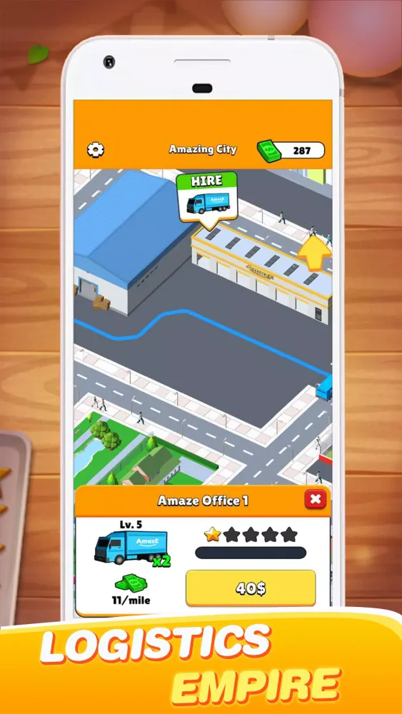 Logistics tycoon Game应用截图