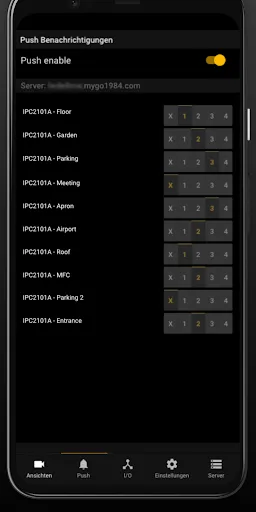 go1984 Mobile Client Screenshots