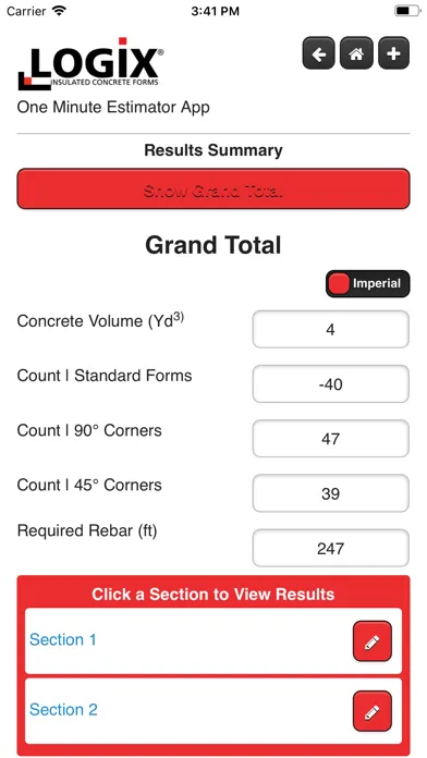 One Minute Estimator スクリーンショット
