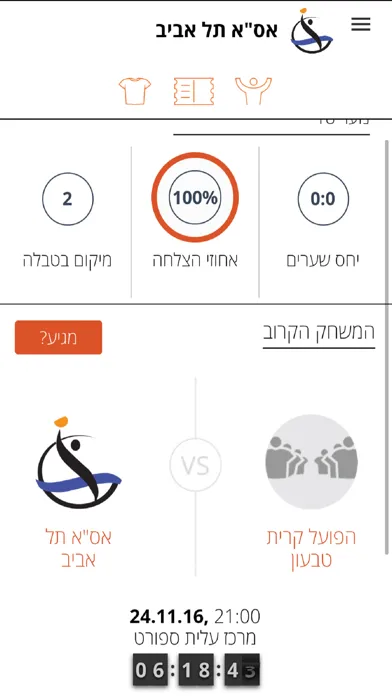 ภาพหน้าจอของ Loglig - Israel Waterpolo