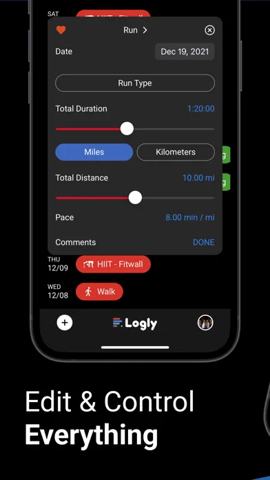 Logly: Track Daily Activities应用截图