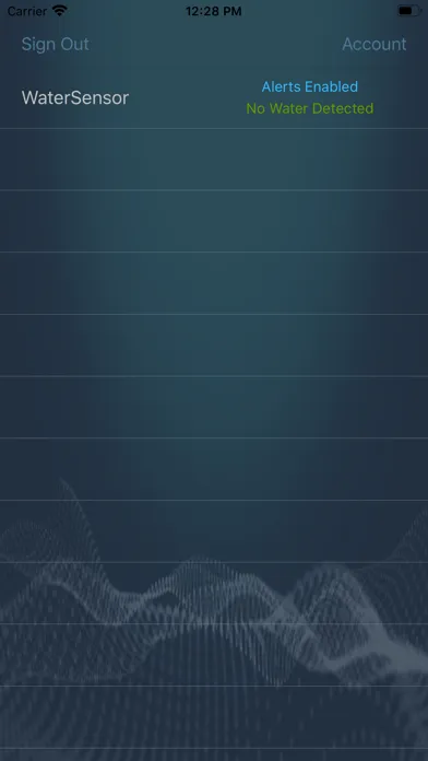Screenshot di Cellular Water Leak Sensor