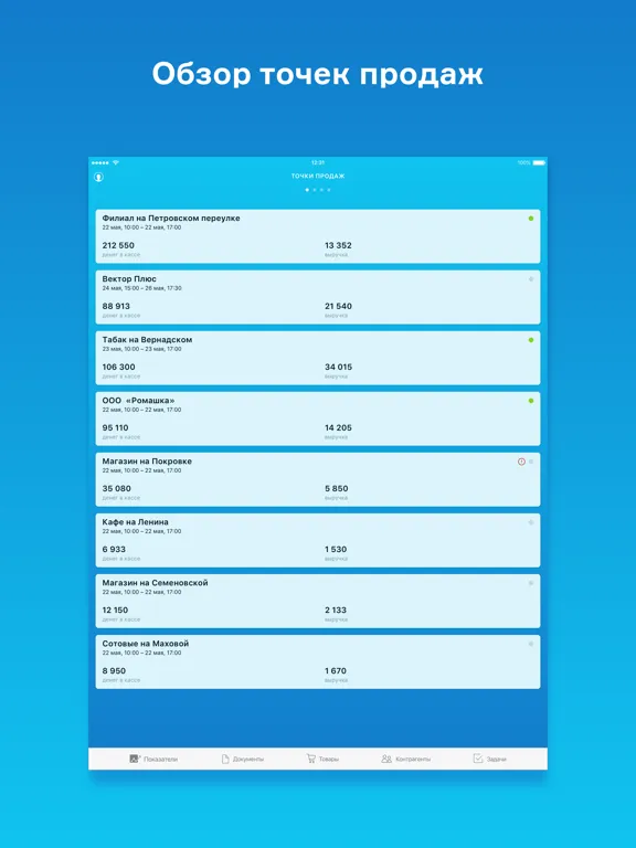 МойСклад. Торговля, склад, CRM iPad  Screenshots