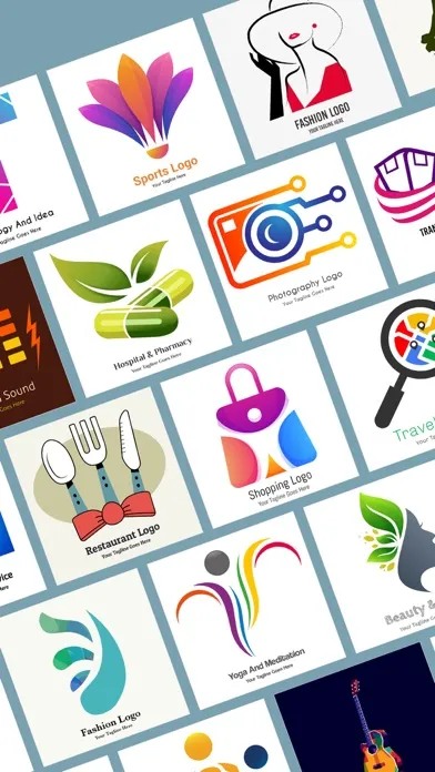 Captures d'écran de Logo Maker, Logo Creator