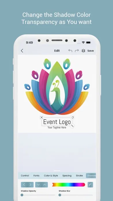 Captures d'écran de Logo Maker, Logo Creator