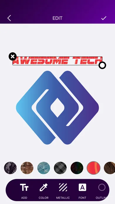 Tangkapan layar Logo Creator - Make a logo