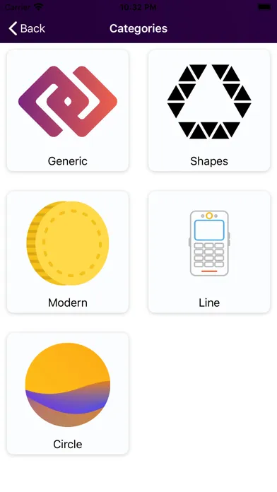 Tangkapan layar Logo Creator - Make a logo