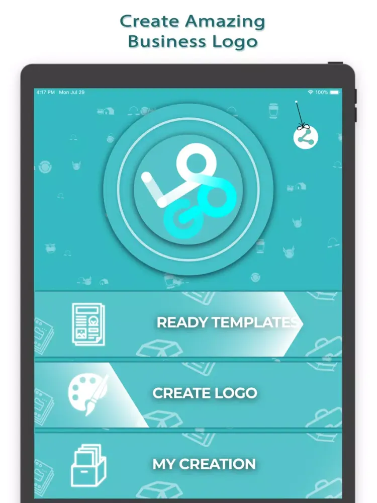 Logo Maker Shop - Free Logo iPad  스크린샷