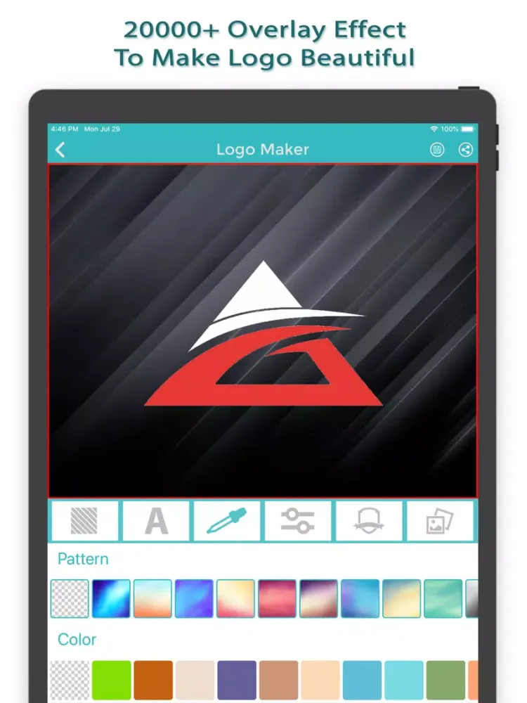 Logo Maker Shop - Free Logo iPad  스크린샷