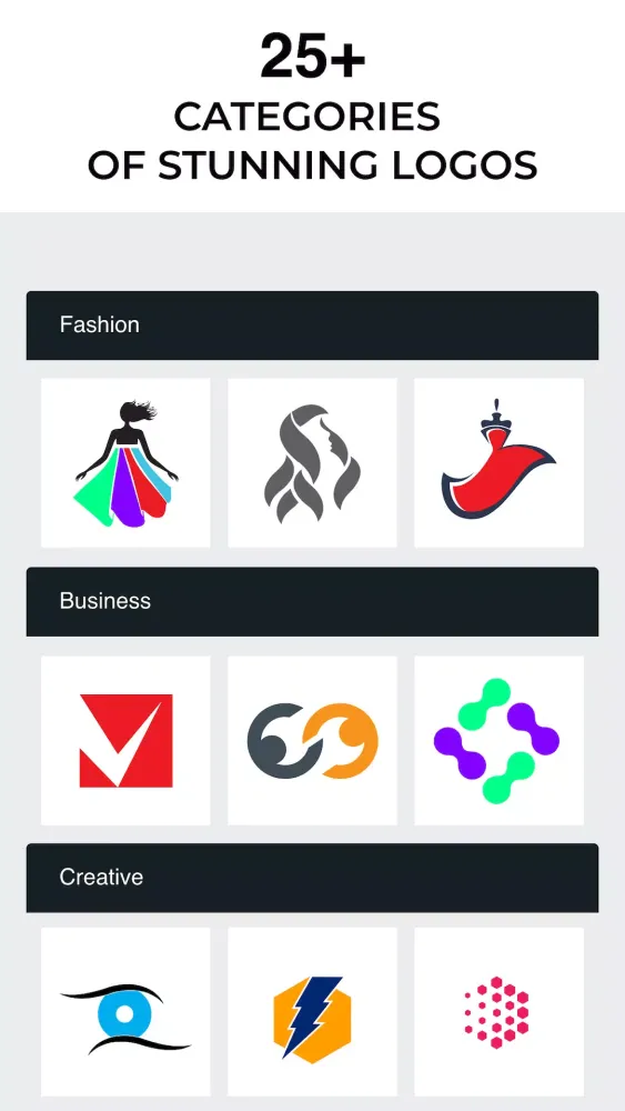 Zrzuty ekranu Logo Maker