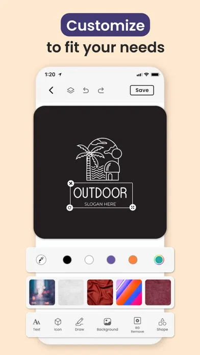 ภาพหน้าจอของ Logo Maker Shop - Creator ۬