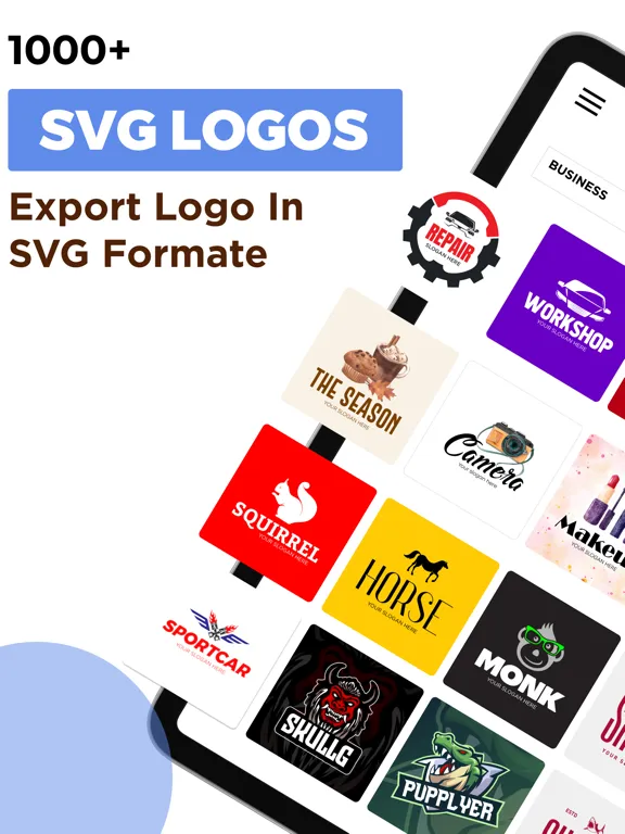 Logo Maker, Creator & Editor iPad  Screenshots