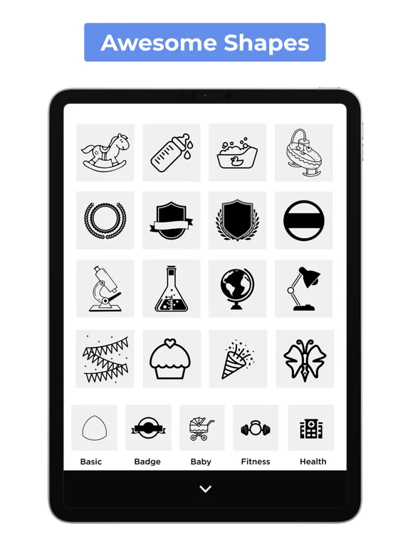 Logo Maker, Creator & Editor iPad  Screenshots