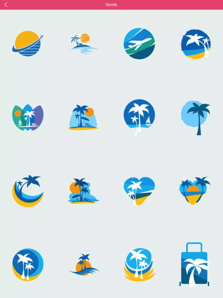 Logo Designer - Create Logos iPad  스크린샷