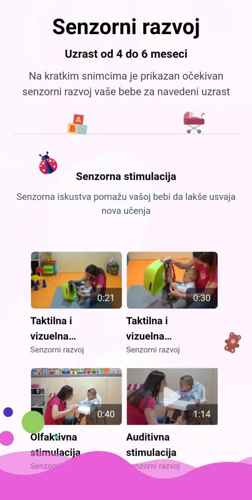 Rani razvoj deteta Screenshots