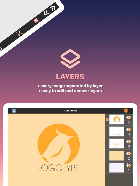 تصاویر Logo, Card & Design Creator iPad 