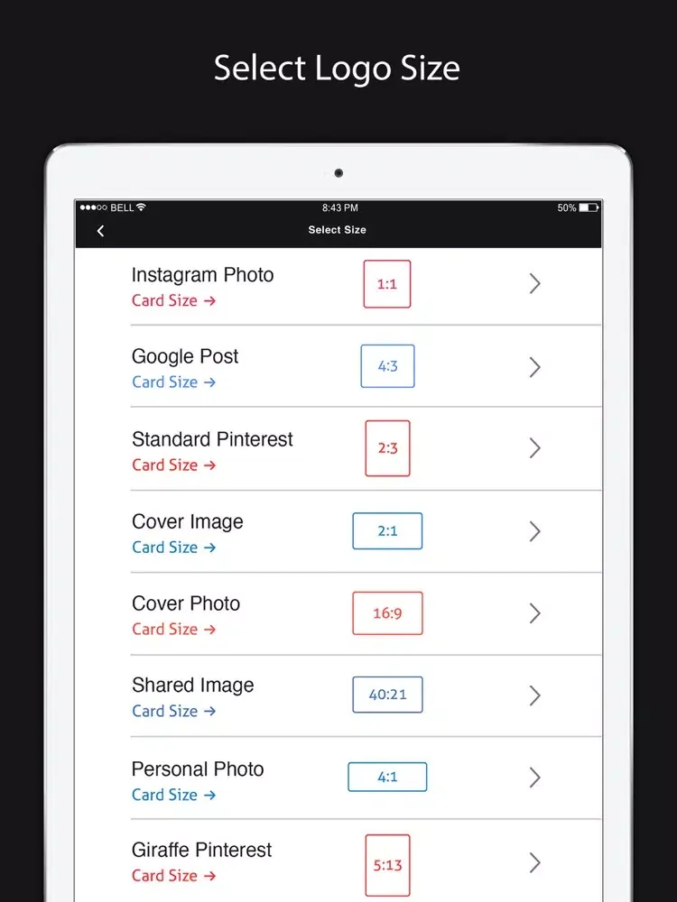 Logo Maker - Logo Creator iPad  Screenshots