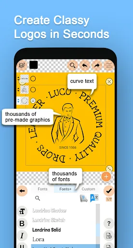 Logo Maker Plus - Logo Creator स्क्रीनशॉट