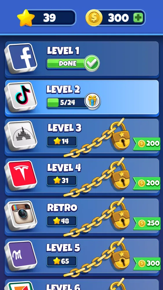 Logo Quiz Screenshots