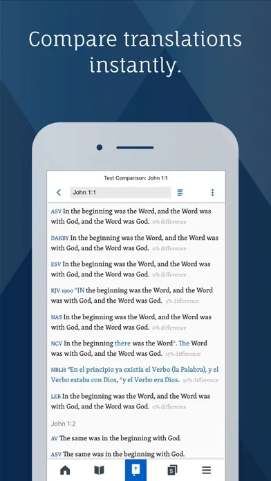 Zrzuty ekranu Verbum Catholic Bible Study