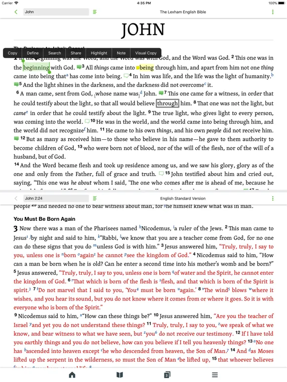 Faithlife Ebooks iPad  سکرین شاٹس