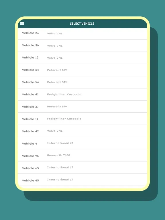 Screenshot di LOG PLUS ELD iPad 