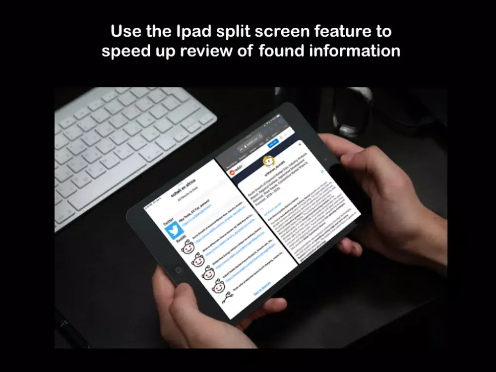 LOGr Research App iPad  Screenshots
