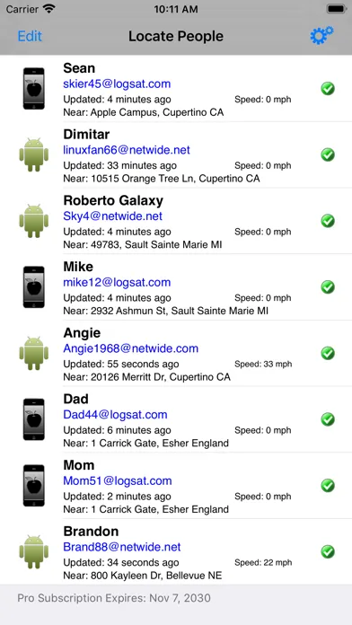تصاویر Family Tracker