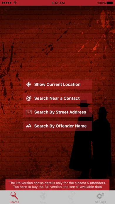 Capturas de pantalla de Sex Offenders Search Lite