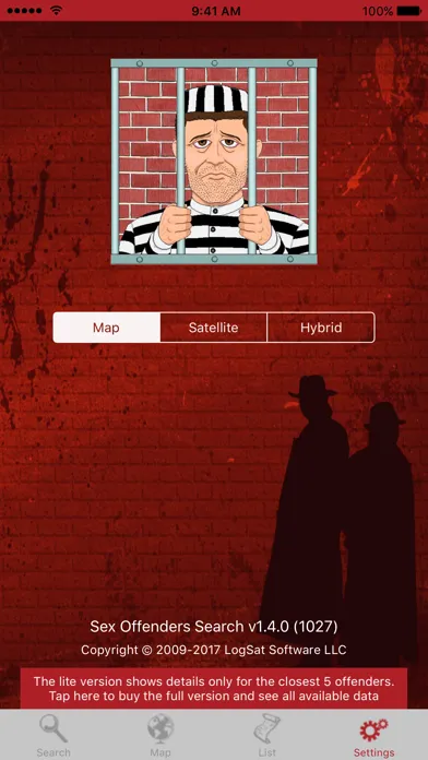 Capturas de pantalla de Sex Offenders Search Lite