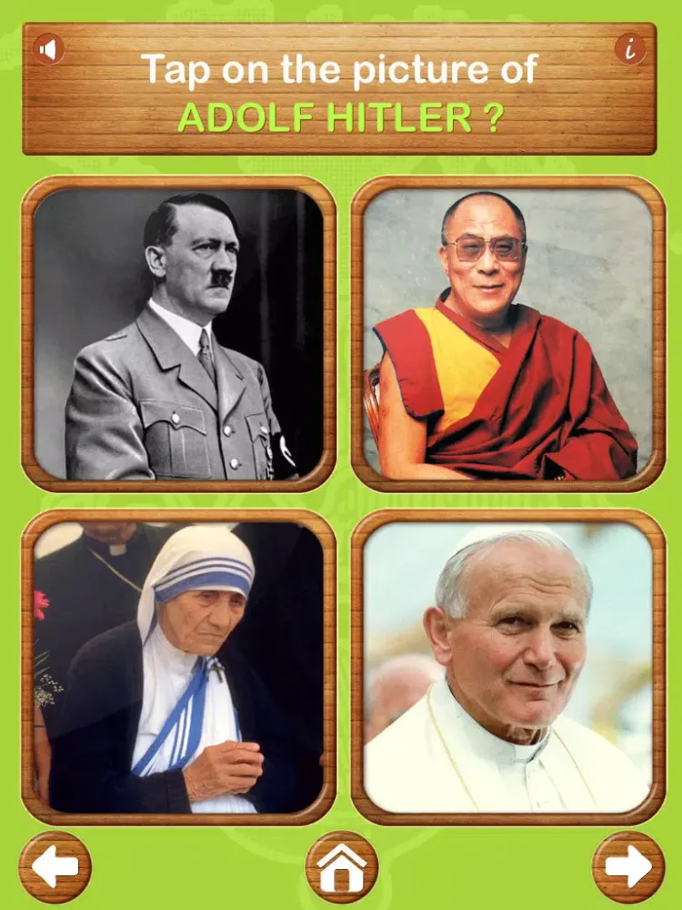 ภาพหน้าจอของ Guess Who's Who : First Step App to identify, learn, research homework projects on famous people that shaped the world. Scientists, Nobel Prize Winners, US Presidents, and Global Leaders iPad 