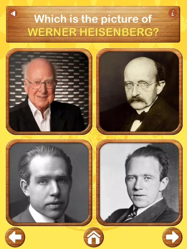 ภาพหน้าจอของ Guess Who's Who : First Step App to identify, learn, research homework projects on famous people that shaped the world. Scientists, Nobel Prize Winners, US Presidents, and Global Leaders iPad 