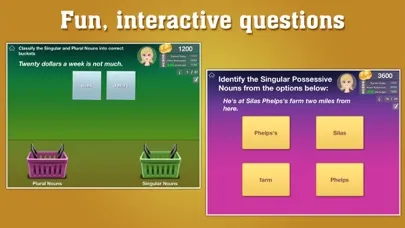 Grade 2 ELA - English Grammar Learning Quiz Game by ClassK12 [Lite] Screenshots